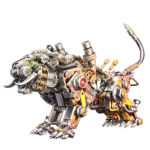 3D Bengal Tiger Mechanical Model Kit – Build & Display | Xaudis