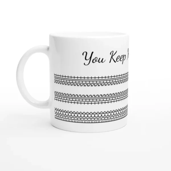 Hidden Message Ceramic Mug – Sophistication Meets Humor