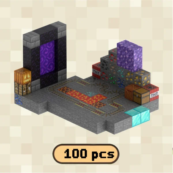 Xaudis Magnetic Blocks - Mine Rail