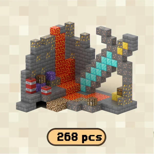 Xaudis Magnetic Blocks - Mine Camp