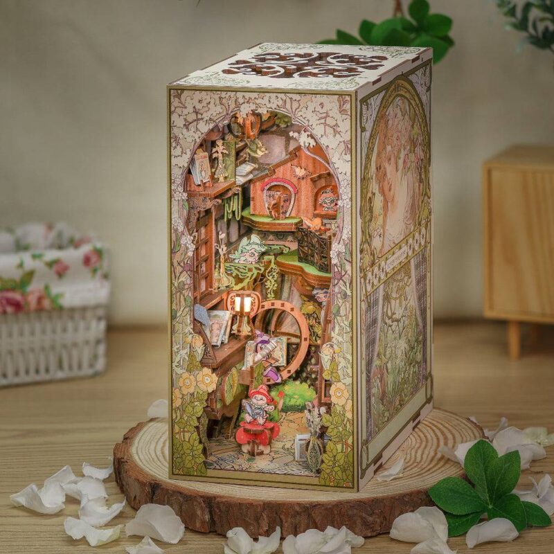 DIY Booknook Kit Elves Paradise by xaudis for enchanting decor