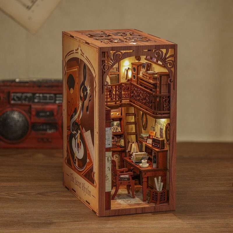 DIY Booknook Kit featuring magical world elements by xaudis