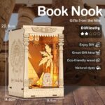 DIY Booknook Kit by xaudis featuring enchanting Nile-themed designs