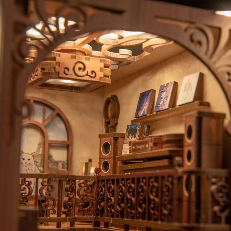 DIY Booknook Kit featuring magical world elements for creative projects