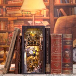DIY Booknook Kit to create a Nebula Rest Room scene