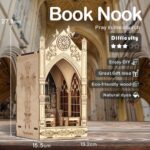 DIY Booknook Kit by xaudis featuring a detailed church scene
