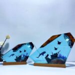 Whale Shark Resin Night Light by xaudis casting enchanting rays