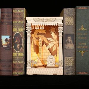 DIY Booknook Kit by xaudis featuring enchanting Nile-themed design