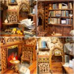 DIY Booknook Kit featuring enchanting bookstore design for creativity