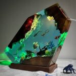 Whale Shark and Turtle Resin Night Light by xaudis for dreamy decor