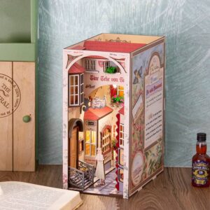 DIY Booknook Kit featuring Ancient City of Flowers design