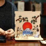DIY Booknook Kit by xaudis featuring a Zen Tea Garden scene
