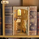 DIY Booknook Kit – Magic Alley by xaudis, enchanting miniature craft scene