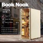 DIY Booknook Kit featuring Enchanting Mysterious Ancient Street scene
