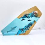 Dolphin Night Light - Miniature ocean decor for serenity