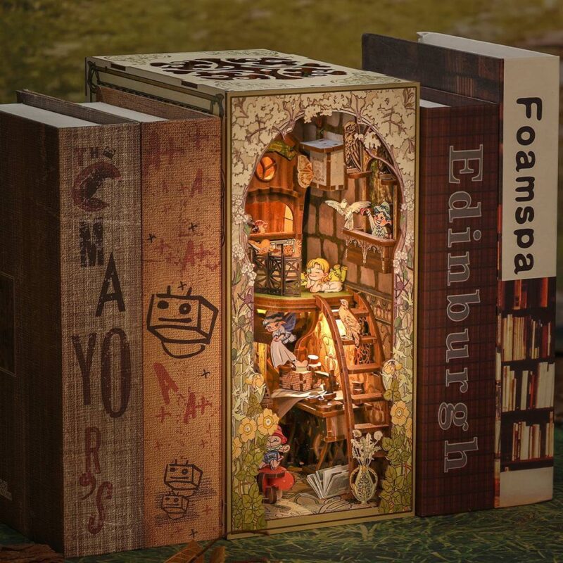 DIY Booknook Kit - Elves Paradise by xaudis for enchanting home decor