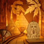 DIY Booknook Kit by xaudis featuring enchanting Nile-themed design