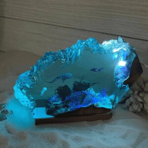Whale Shark Night Light by xaudis, perfect for kids' diver decor