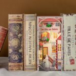 DIY Booknook Kit featuring the Ancient City of Flowers design
