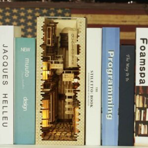 DIY Booknook Kit featuring Enchanting Mysterious Ancient Street scene