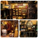 Booknook Kit featuring a DIY Magic Pharmacist scene by xaudis