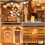 DIY Booknook Kit by xaudis featuring an enchanting scene under the Sakura tree