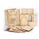 DIY Booknook Kit by xaudis featuring a Zen Tea Garden design