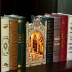 DIY Booknook Kit by xaudis featuring a detailed church scene