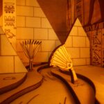 DIY Booknook Kit by xaudis - enchanting Nile-themed design