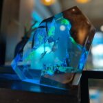 Fire Dragon and Ice Dragon Resin Lamp by xaudis - unique home decor