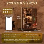 Booknook Kit for Magic Pharmacist Scene by xaudis, DIY miniature