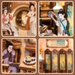 DIY Booknook Kit featuring Elegant Song Dynasty design by xaudis