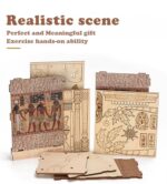 DIY Booknook Kit by xaudis featuring enchanting Nile-themed designs