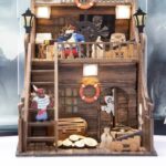 DIY Booknook Kit - Sea Hunter, a creative home decor project featuring ocean-themed designs.