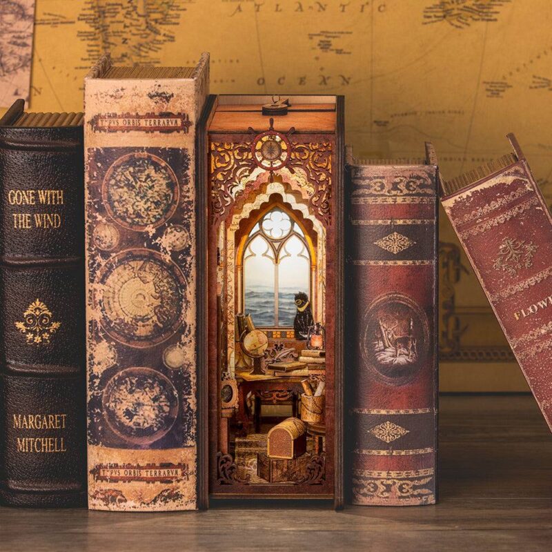 DIY Booknook Kit - Sailing Memory by xaudis for creating cozy book nooks