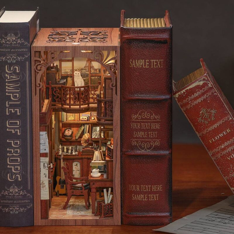 DIY Booknook Kit featuring magical world design by xaudis