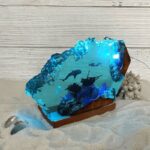 Whale Shark Night Light by xaudis, perfect for kids' diver decor