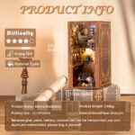 DIY Booknook Kit featuring enchanting bookstore design by xaudis