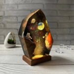 Interstellar Epoxy Lamp 2 by xaudis, stunning LED home decor lighting