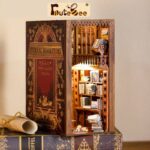 DIY Booknook Kit featuring an enchanting bookstore design by xaudis